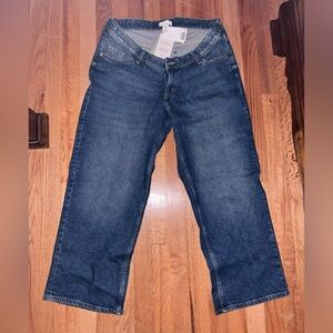 H&M MAMA Before and After Jeans